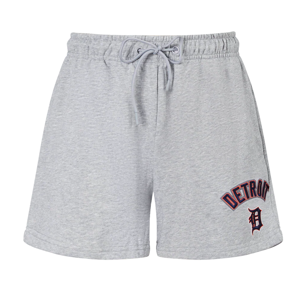 MLB DETROIT TIGERS CLASSIC WOMEN'S SHORT (HEATHER GREY) - Image 2