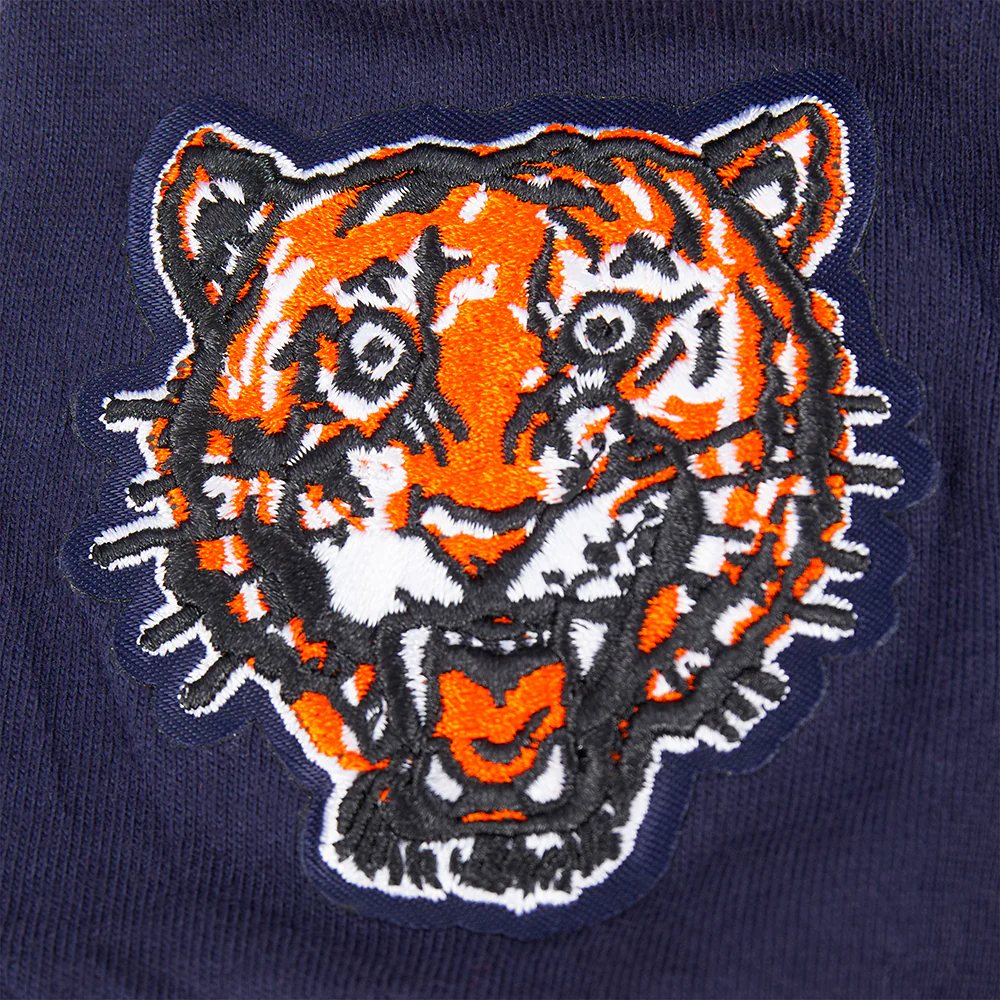 MLB DETROIT TIGERS RETRO CLASSIC TODDLER BOYS SHORT SLEEVE STRIPED RIB TOP (MIDNIGHT NAVY/ORANGE) - Image 6