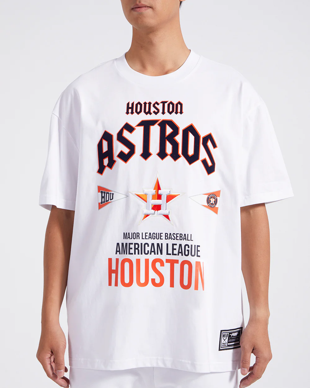 MLB HOUSTON ASTROS CITY TOUR CJ DROP SHOULDER TEE (WHITE) - Image 5