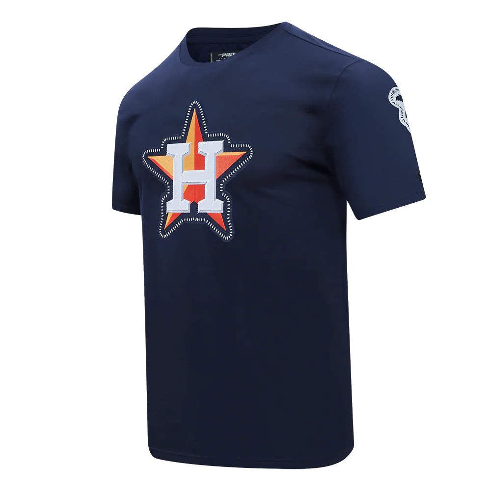 MLB HOUSTON ASTROS DIY PICK STITCH MEN'S SINGLE JERSEY TOP (MIDNIGHT NAVY) - Image 4