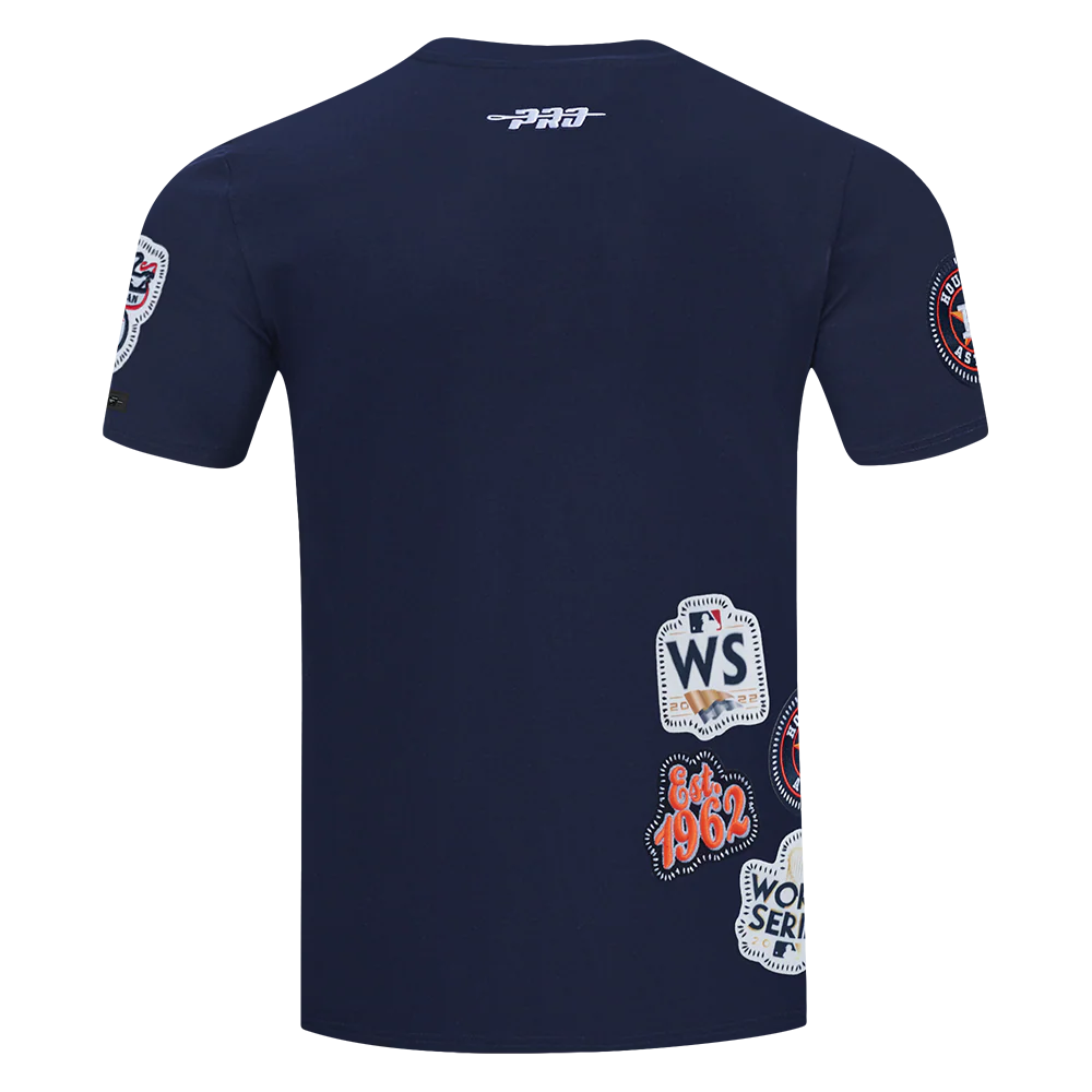 MLB HOUSTON ASTROS DIY PICK STITCH MEN'S SINGLE JERSEY TOP (MIDNIGHT NAVY) - Image 5