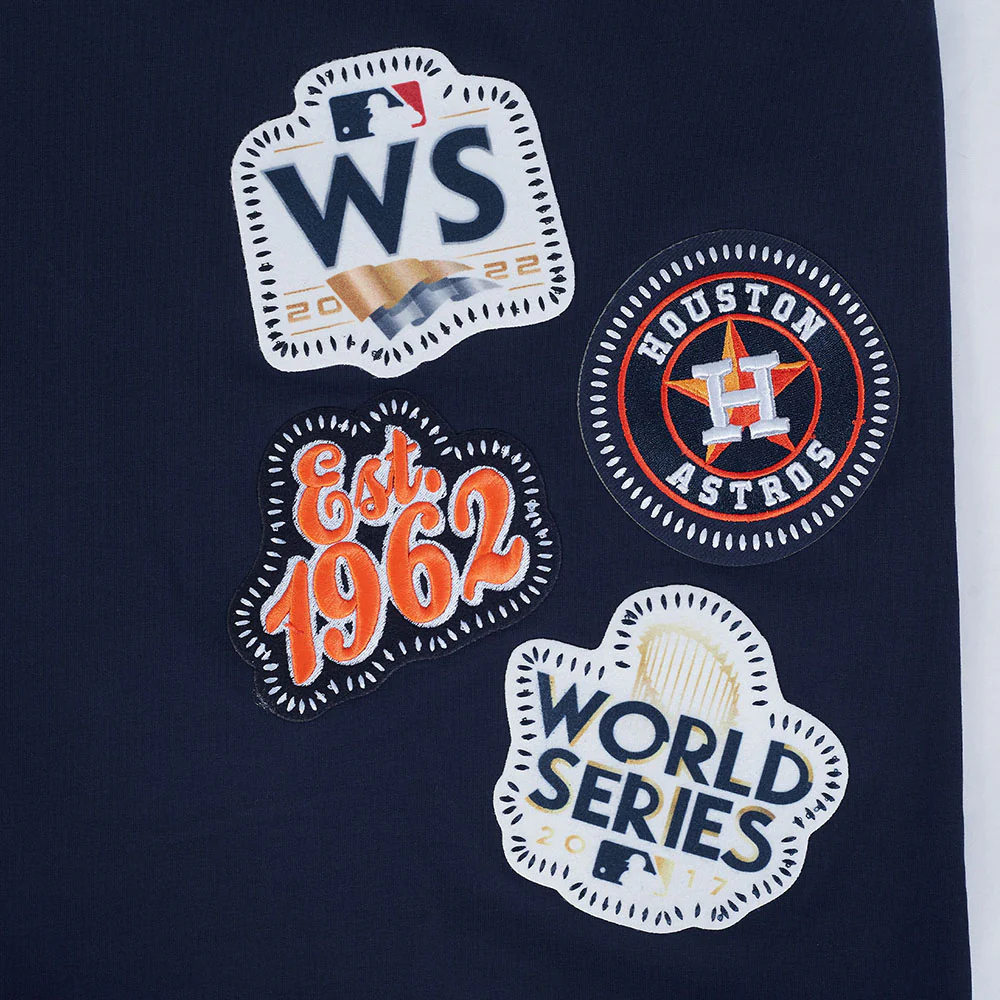 MLB HOUSTON ASTROS DIY PICK STITCH MEN'S SINGLE JERSEY TOP (MIDNIGHT NAVY) - Image 8