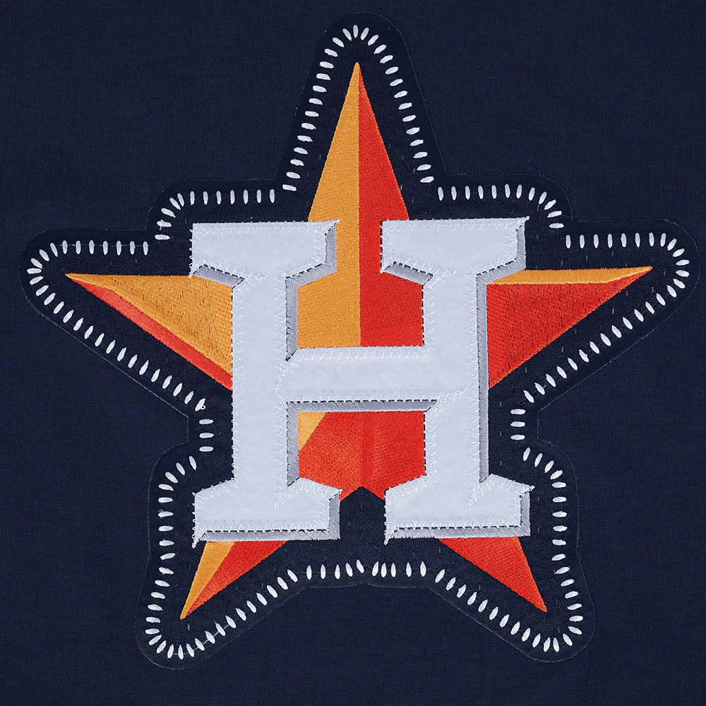 MLB HOUSTON ASTROS DIY PICK STITCH MEN'S SINGLE JERSEY TOP (MIDNIGHT NAVY) - Image 9