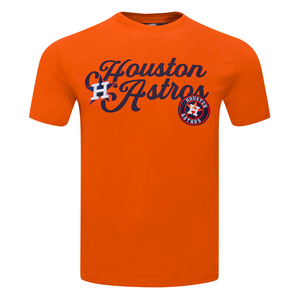 MLB HOUSTON ASTROS SOUVENIR MEN'S SINGLE JERSEY TOP (ORANGE)