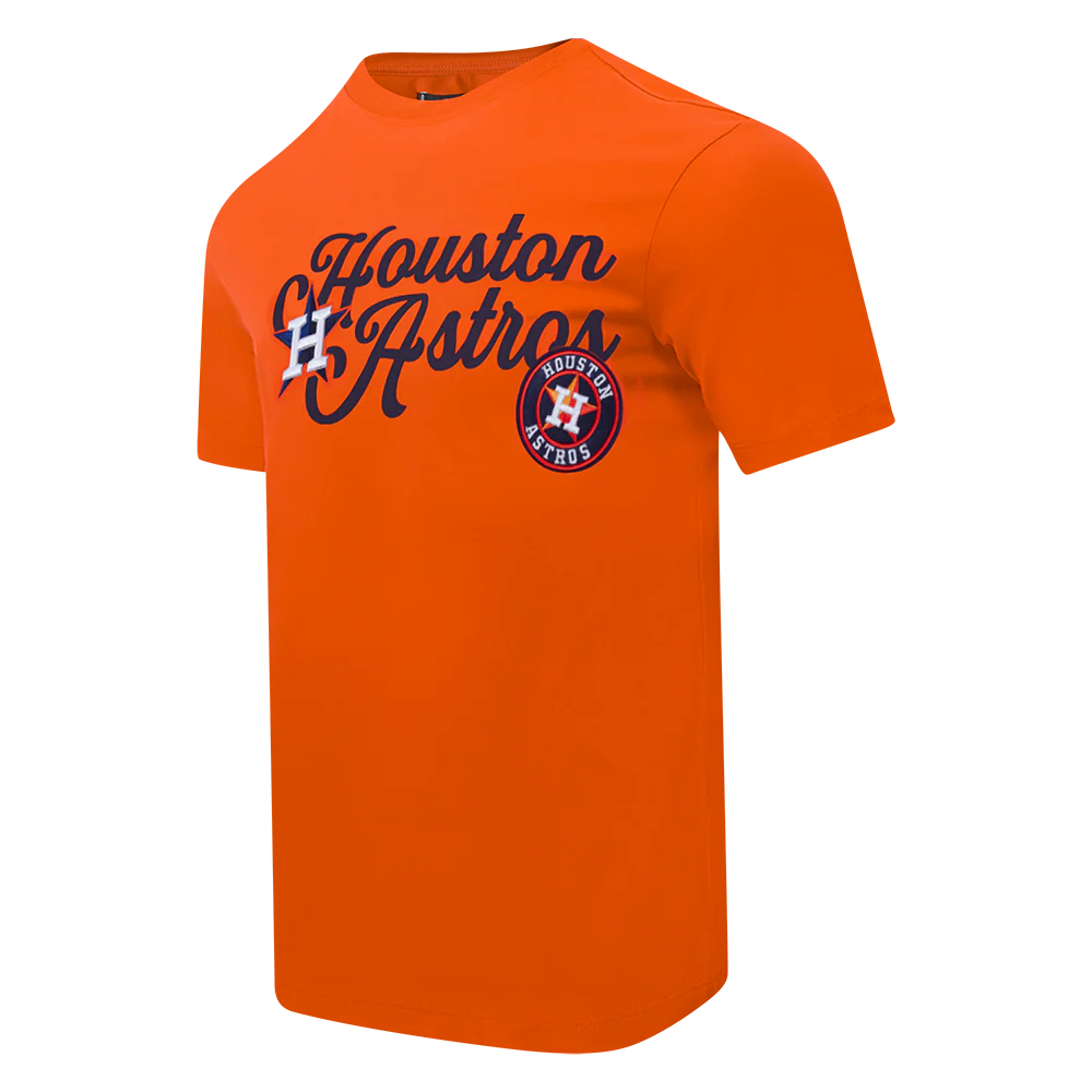 MLB HOUSTON ASTROS SOUVENIR MEN'S SINGLE JERSEY TOP (ORANGE) - Image 2