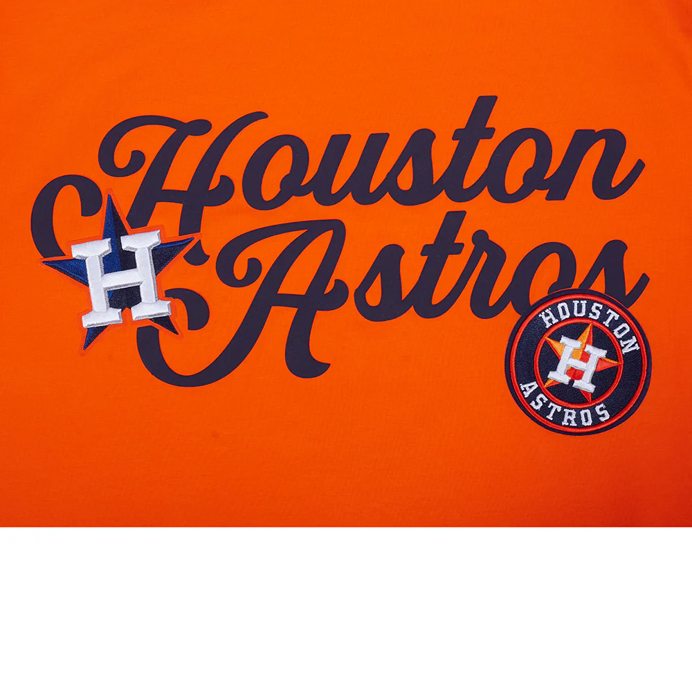 MLB HOUSTON ASTROS SOUVENIR MEN'S SINGLE JERSEY TOP (ORANGE) - Image 5