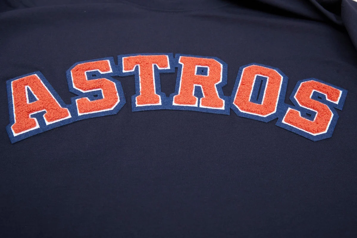 MLB HOUSTON ASTROS CLASSIC CHENILLE MEN'S TOP (MIDNIGHT NAVY) - Image 5