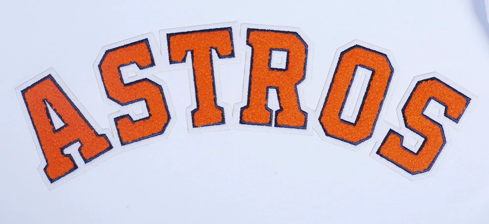 MLB HOUSTON ASTROS CLASSIC CHENILLE MEN'S TOP (WHITE) - Image 6