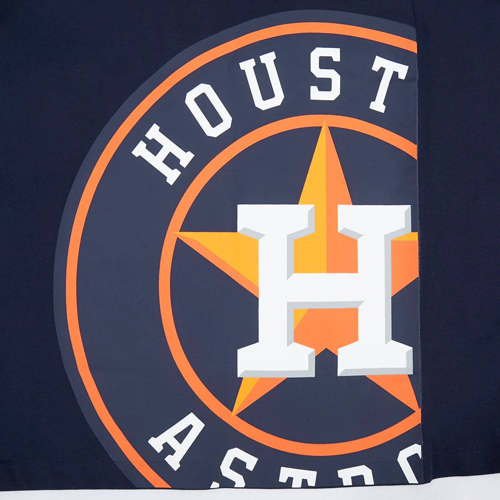 MLB HOUSTON ASTROS LIVING LARGE MEN'S CJ DROP SHOULDER TEE (MIDNIGHT NAVY) - Image 6