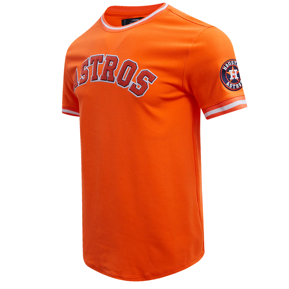 MLB HOUSTON ASTROS CLASSIC CHENILLE MEN'S TOP (ORANGE) - Image 2