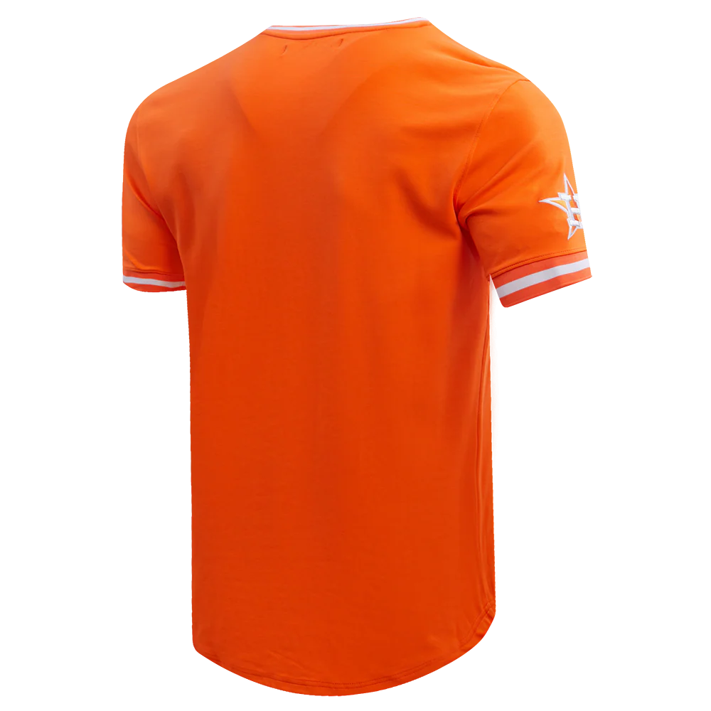 MLB HOUSTON ASTROS CLASSIC CHENILLE MEN'S TOP (ORANGE) - Image 3