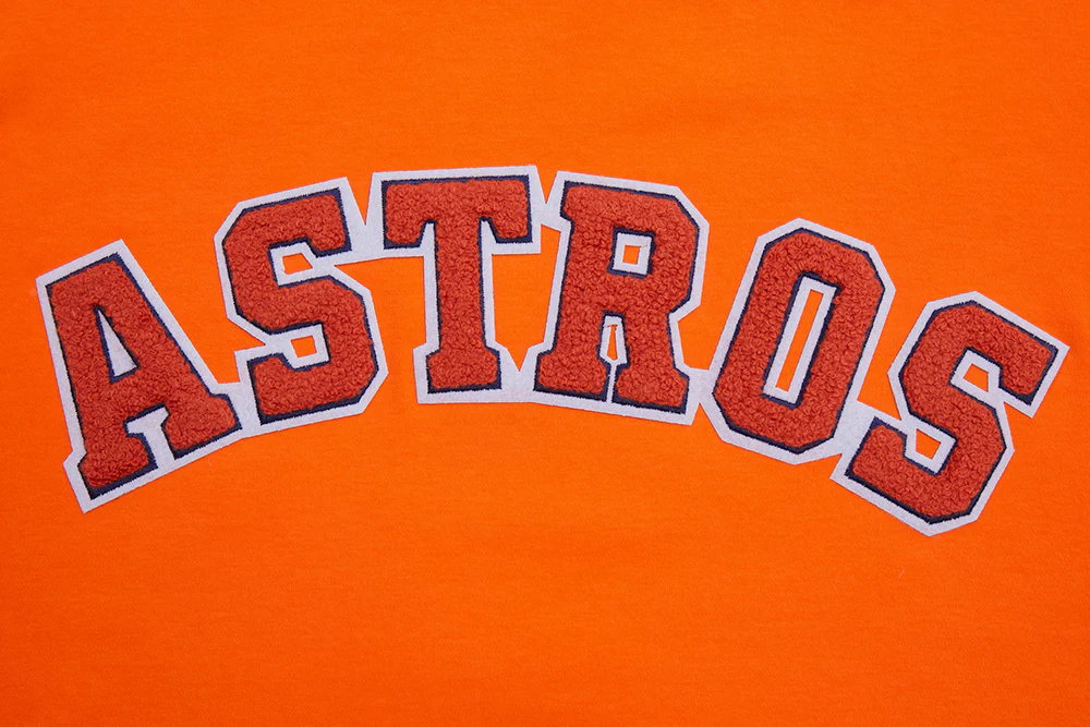 MLB HOUSTON ASTROS CLASSIC CHENILLE MEN'S TOP (ORANGE) - Image 5