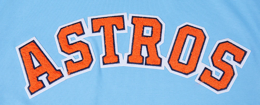 MLB HOUSTON ASTROS CLASSIC CHENILLE MEN'S TOP (UNIVERSITY BLUE) - Image 6
