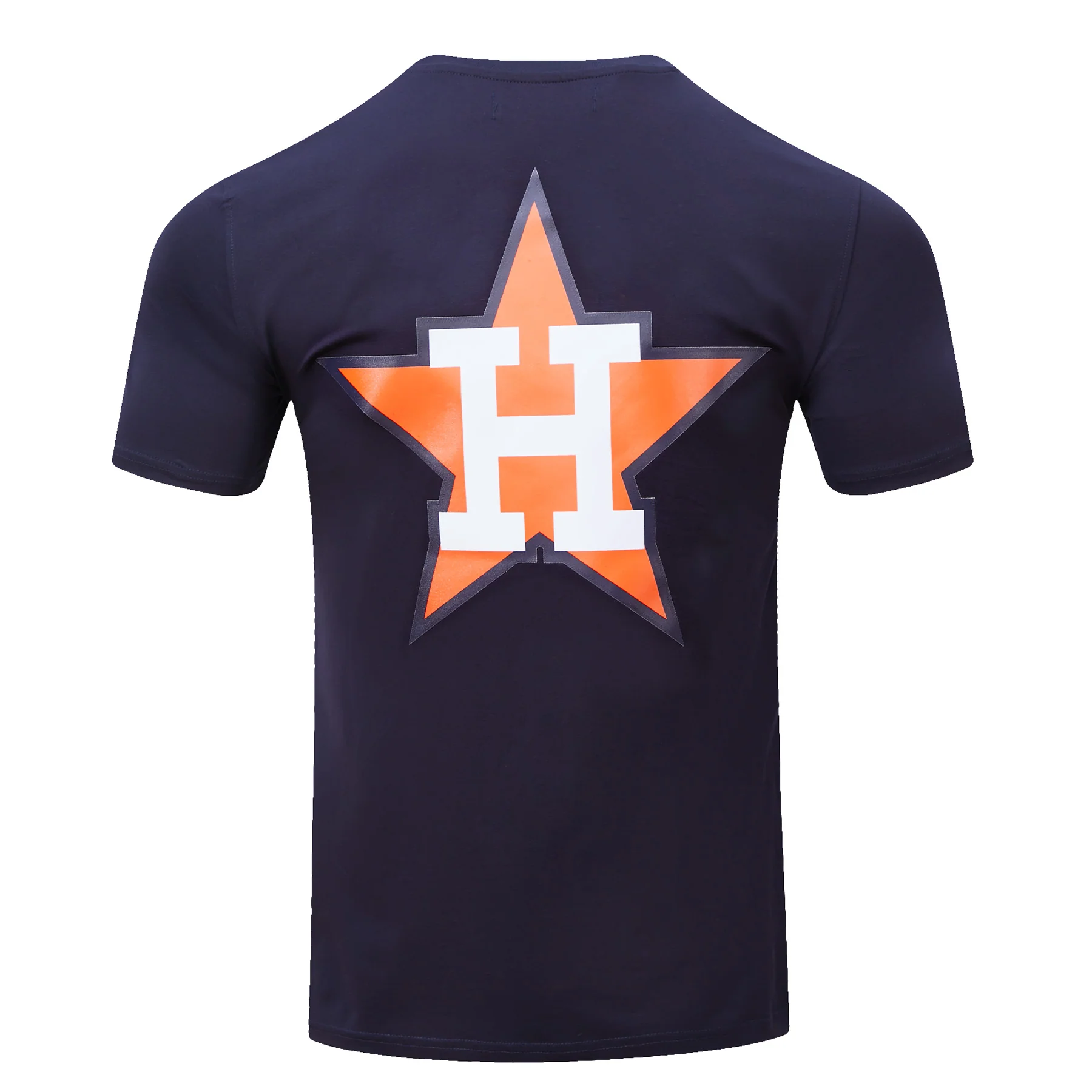 MLB HOUSTON ASTROS RETRO LOGO PRO TEAM MEN'S TAPING TOP (MIDNIGHT/ORANGE) - Image 3