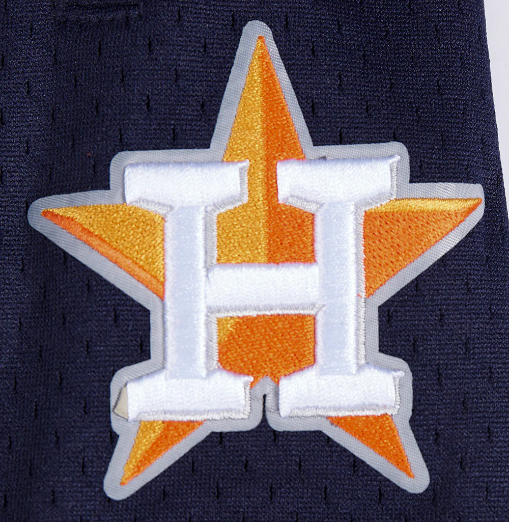 MLB HOUSTON ASTROS SCRIPT TAIL MEN'S DOUBLE KNIT 2.0 SHORT (GRAY/MIDNIGHT NAVY) - Image 5