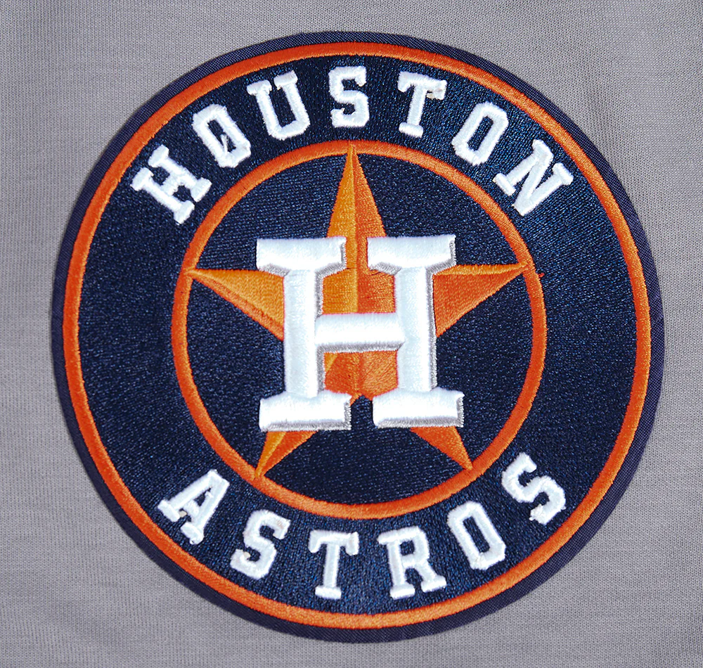 MLB HOUSTON ASTROS SCRIPT TAIL MEN'S DOUBLE KNIT 2.0 SHORT (GRAY/MIDNIGHT NAVY) - Image 7