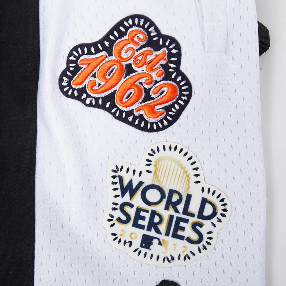 MLB HOUSTON ASTROS DIY PICK STITCH MEN'S DOUBLE KNIT 2.0 SHORT (BLACK) - Image 13