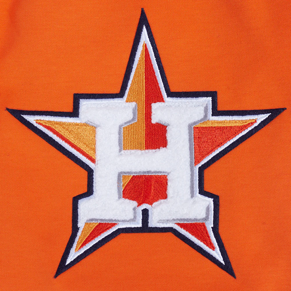 MLB HOUSTON ASTROS CLASSIC CHENILLE MEN'S SHORT (ORANGE) - Image 5