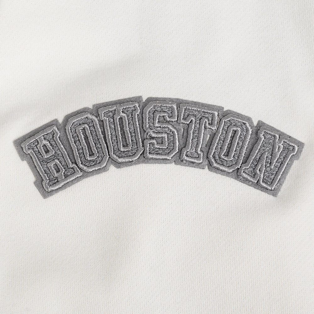 MLB HOUSTON ASTROS REVERSE FRENCH TERRY MEN'S COLOR BLOCK FLEECE PULLOVER HOODIE - Image 9