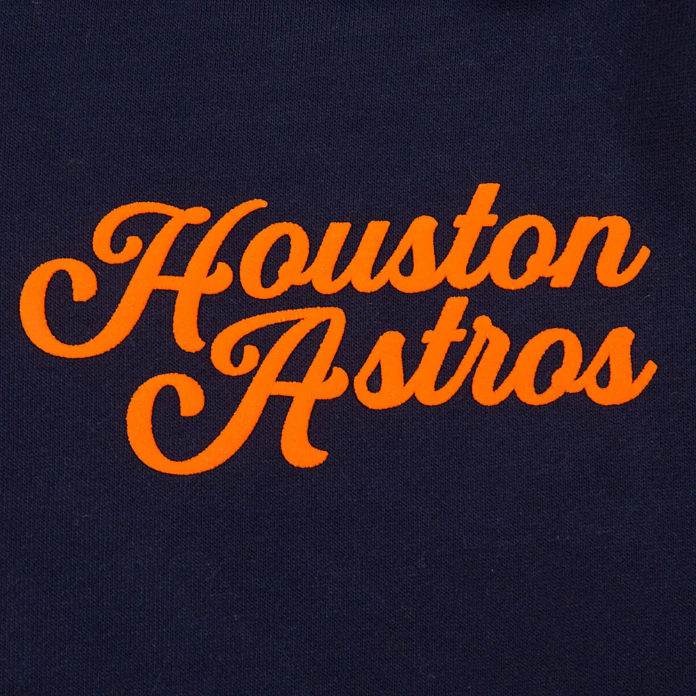 MLB HOUSTON ASTROS SOUVENIR MEN'S FLEECE PULLOVER HOODIE (MIDNIGHT NAVY) - Image 5