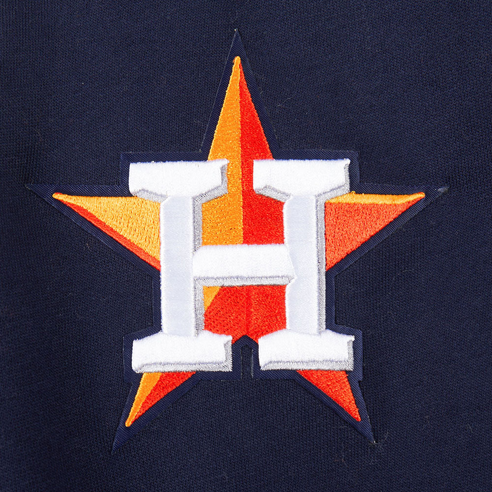 MLB HOUSTON ASTROS SOUVENIR MEN'S FLEECE PULLOVER HOODIE (MIDNIGHT NAVY) - Image 6