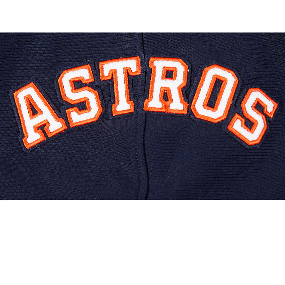 MLB HOUSTON ASTROS SOUVENIR MEN'S FLEECE PULLOVER HOODIE (MIDNIGHT NAVY) - Image 8