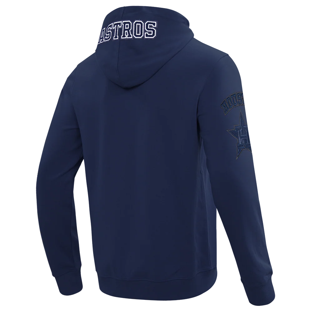 MLB HOUSTON ASTROS TC TONAL OUTLINE MEN'S DK FZ PO HOODIE (MIDNIGHT NAVY) - Image 4
