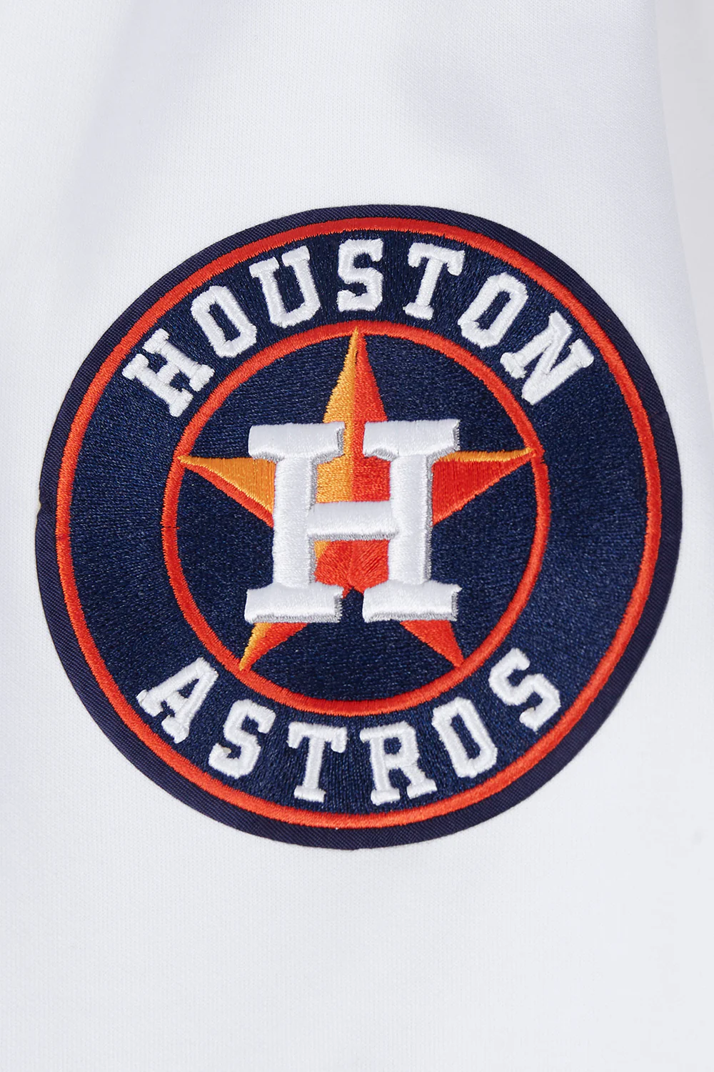 MLB HOUSTON ASTROS CLASSIC CHENILLE MEN'S PULLOVER HOODIE (WHITE) - Image 7