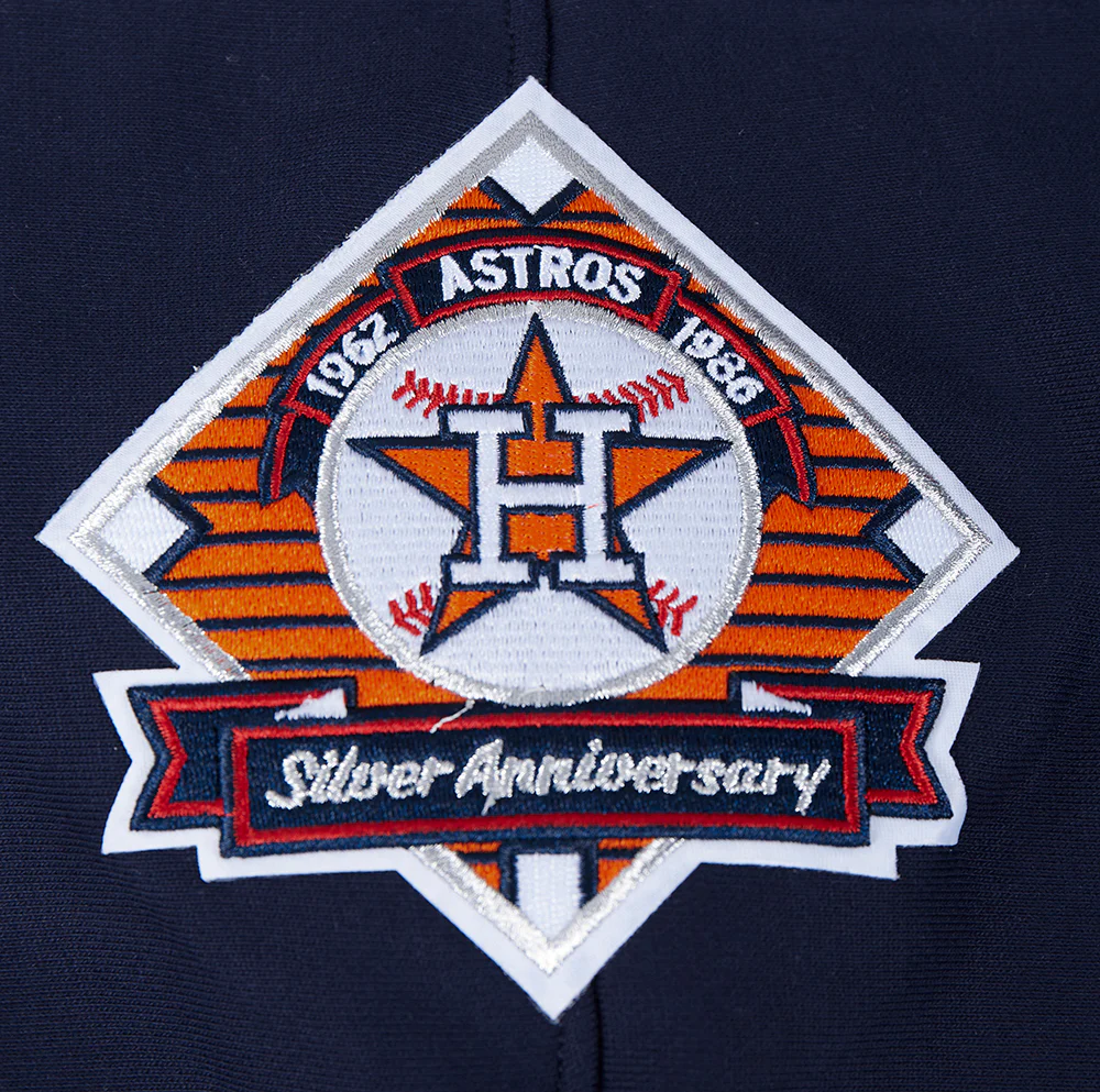 MLB HOUSTON ASTROS RETRO CLASSIC MEN'S PULLOVER HOODIE (MIDNIGHT NAVY/ORANGE/MIDNIGHT NAVY) - Image 6