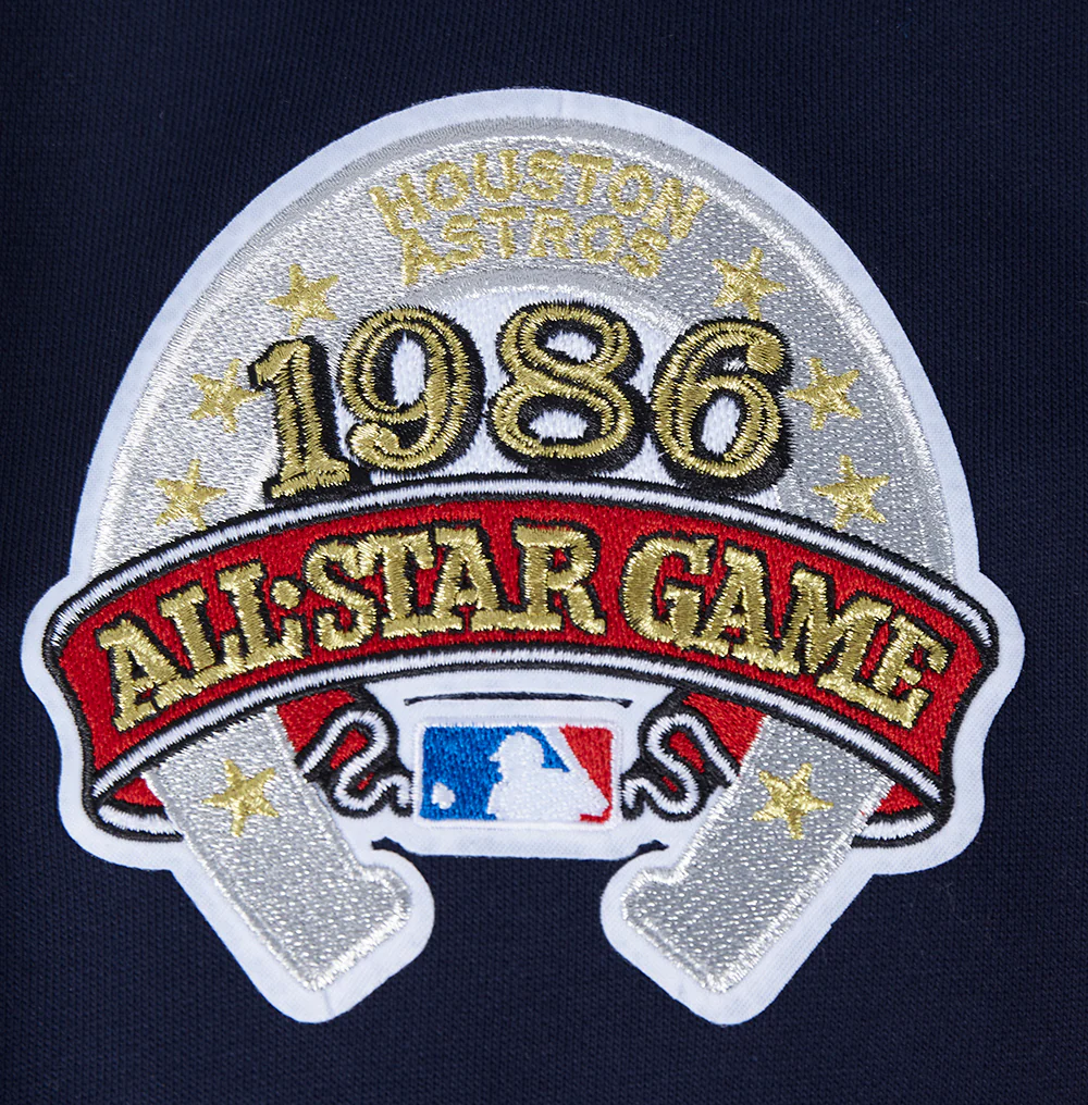MLB HOUSTON ASTROS RETRO CLASSIC MEN'S PULLOVER HOODIE (MIDNIGHT NAVY/ORANGE/MIDNIGHT NAVY) - Image 8