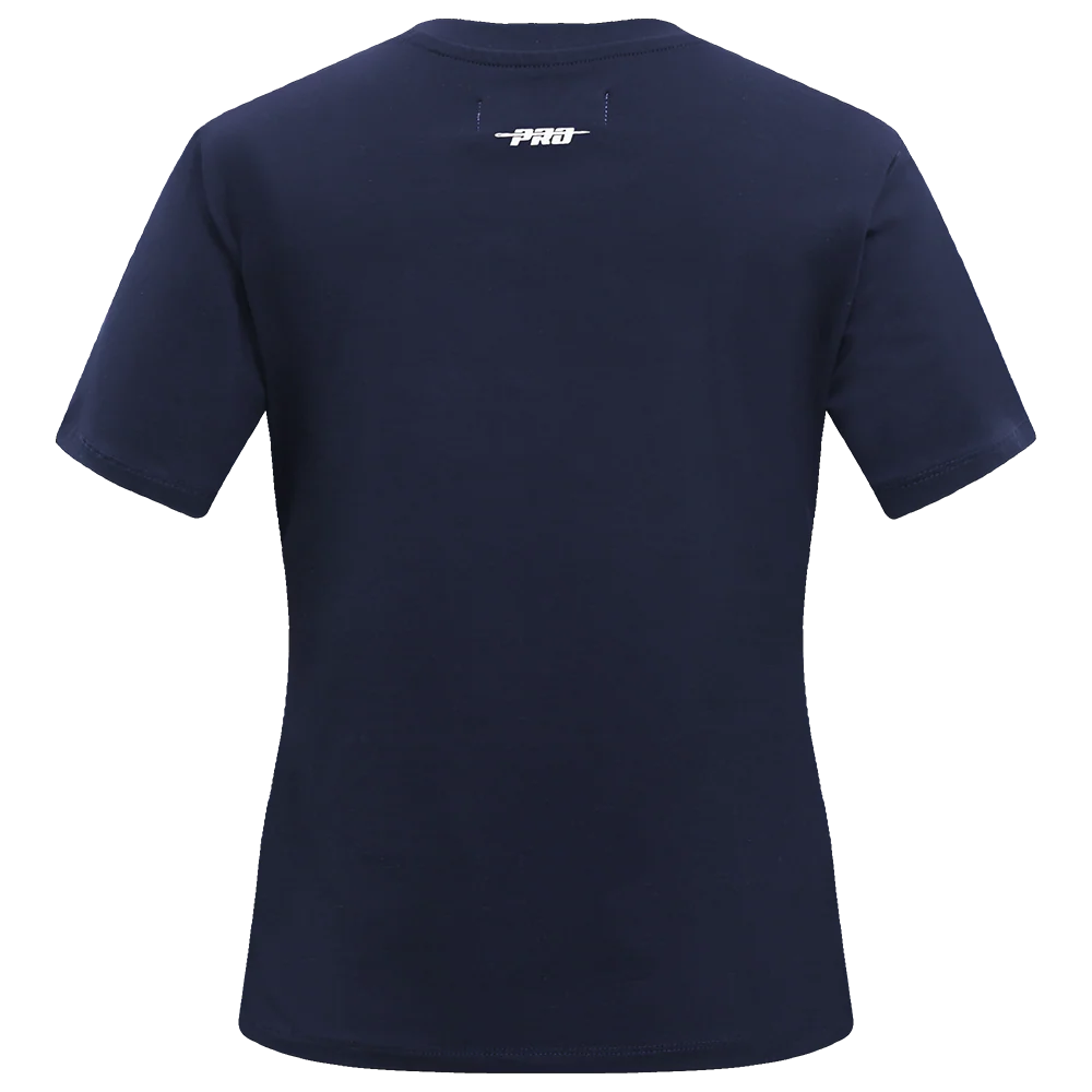MLB HOUSTON ASTROS AREA CODE WOMEN'S SJ SLIM FIT TOP (MIDNIGHT NAVY) - Image 3