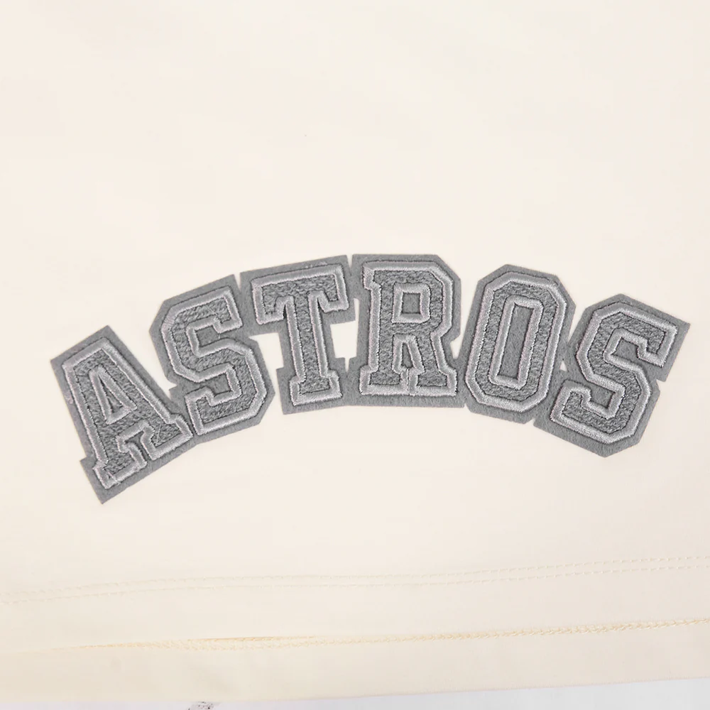 MLB HOUSTON ASTROS REVERSE FRENCH TERRY WOMEN'S SINGLE JERSEY BOXY TOP (EGGSHELL) - Image 9