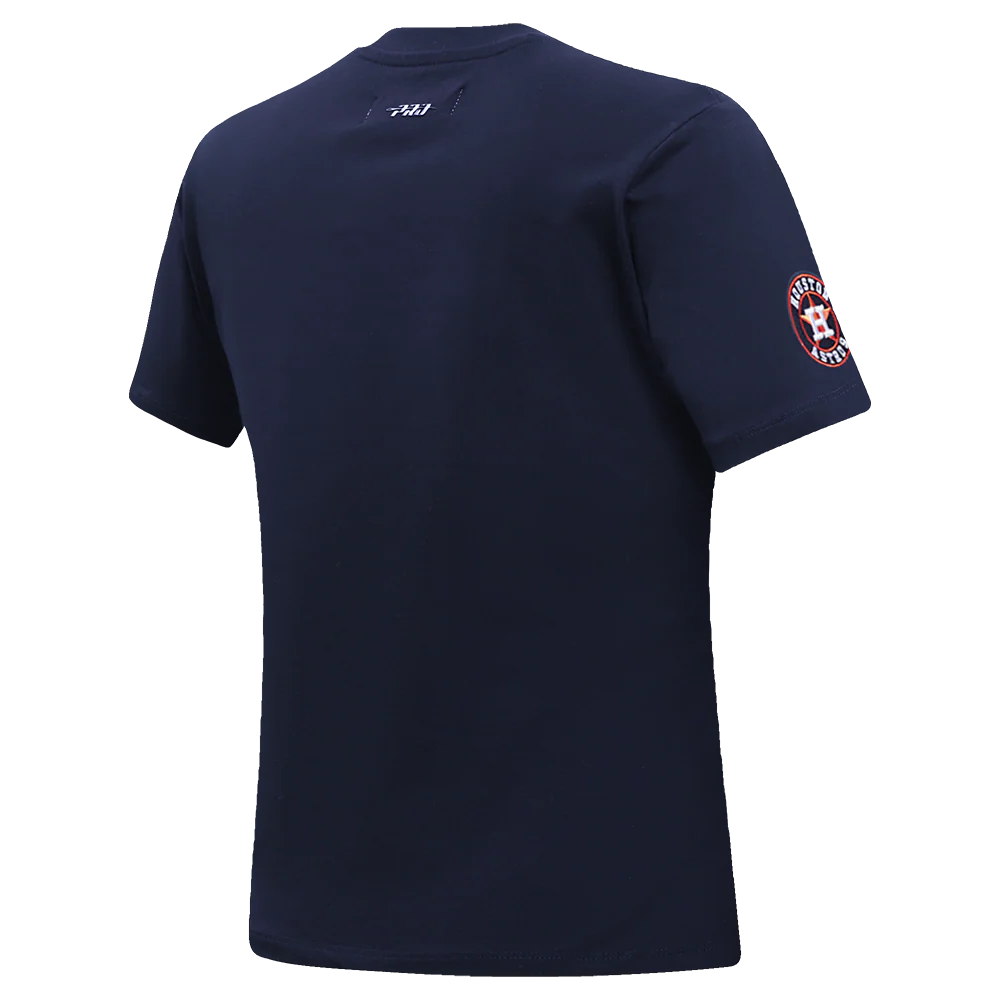 MLB HOUSTON ASTROS CLASSIC SHORT SLEEVE WOMEN'S SLIM FIT TOP (MIDNIGHT NAVY) - Image 4