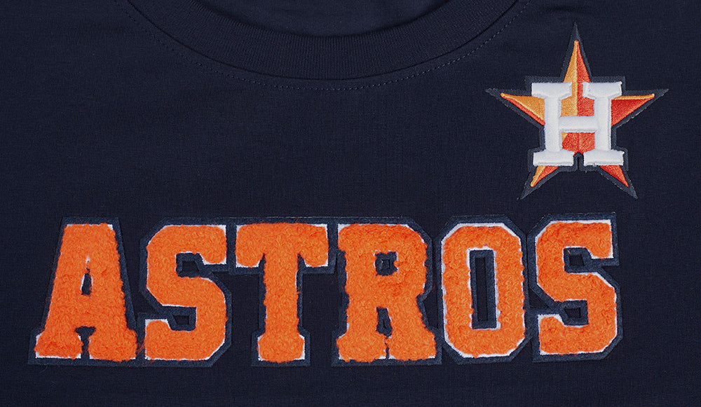 MLB HOUSTON ASTROS CLASSIC SHORT SLEEVE WOMEN'S SLIM FIT TOP (MIDNIGHT NAVY) - Image 5