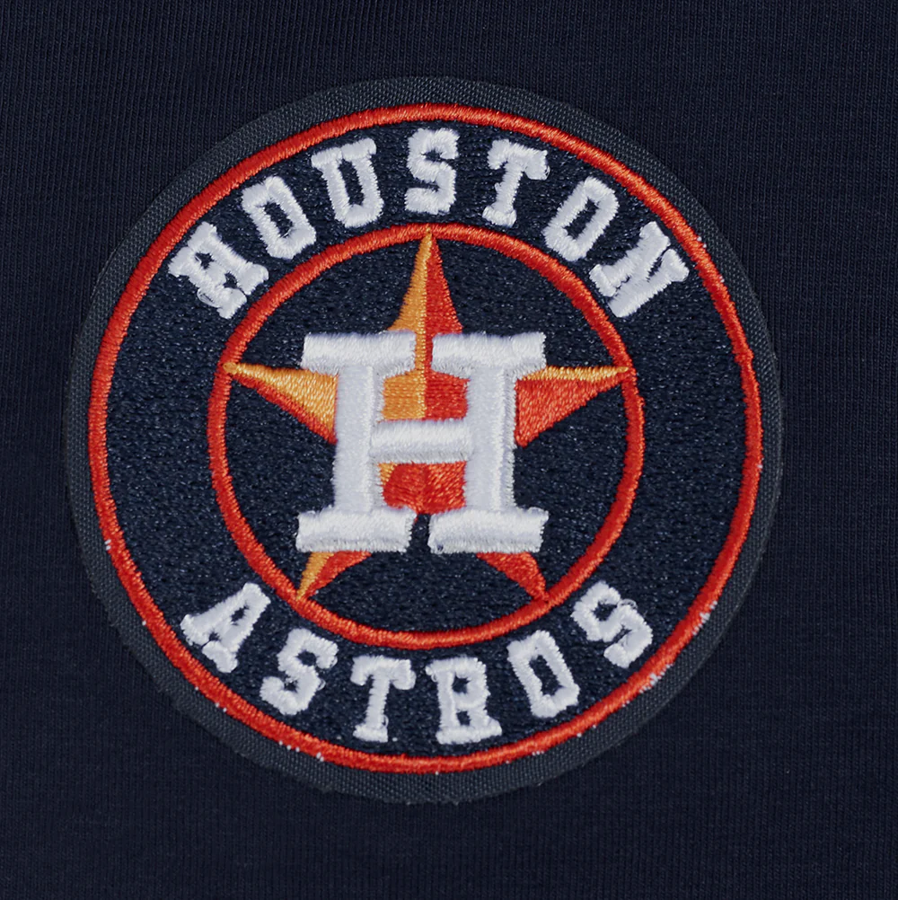 MLB HOUSTON ASTROS CLASSIC SHORT SLEEVE WOMEN'S SLIM FIT TOP (MIDNIGHT NAVY) - Image 6