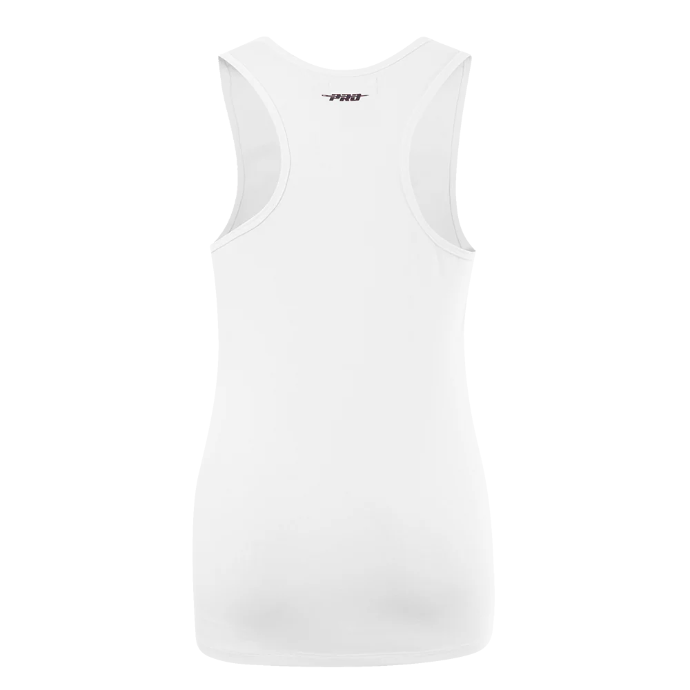 MLB HOUSTON ASTROS CLASSIC WOMEN'S RELAXED FIT RACERBACK (WHITE) - Image 3
