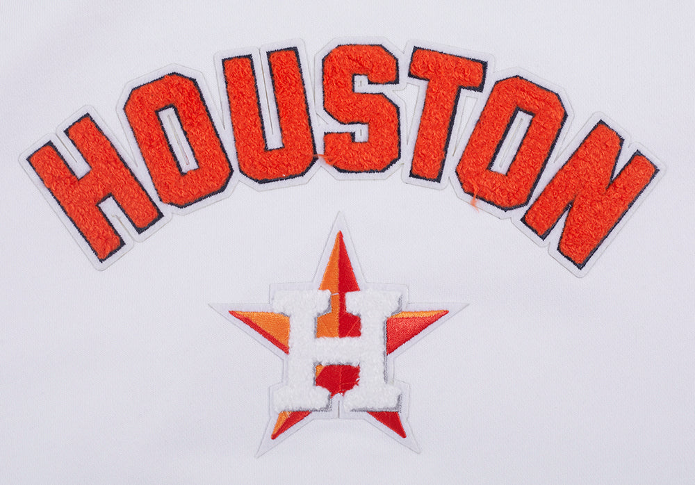 MLB HOUSTON ASTROS CLASSIC WOMEN'S CREWNECK (WHITE) - Image 7