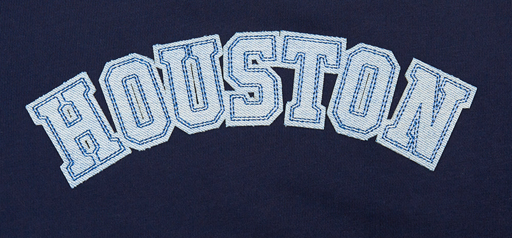 MLB HOUSTON ASTROS VARSITY BLUES WOMEN'S CREWNECK (MIDNIGHT NAVY) - Image 7