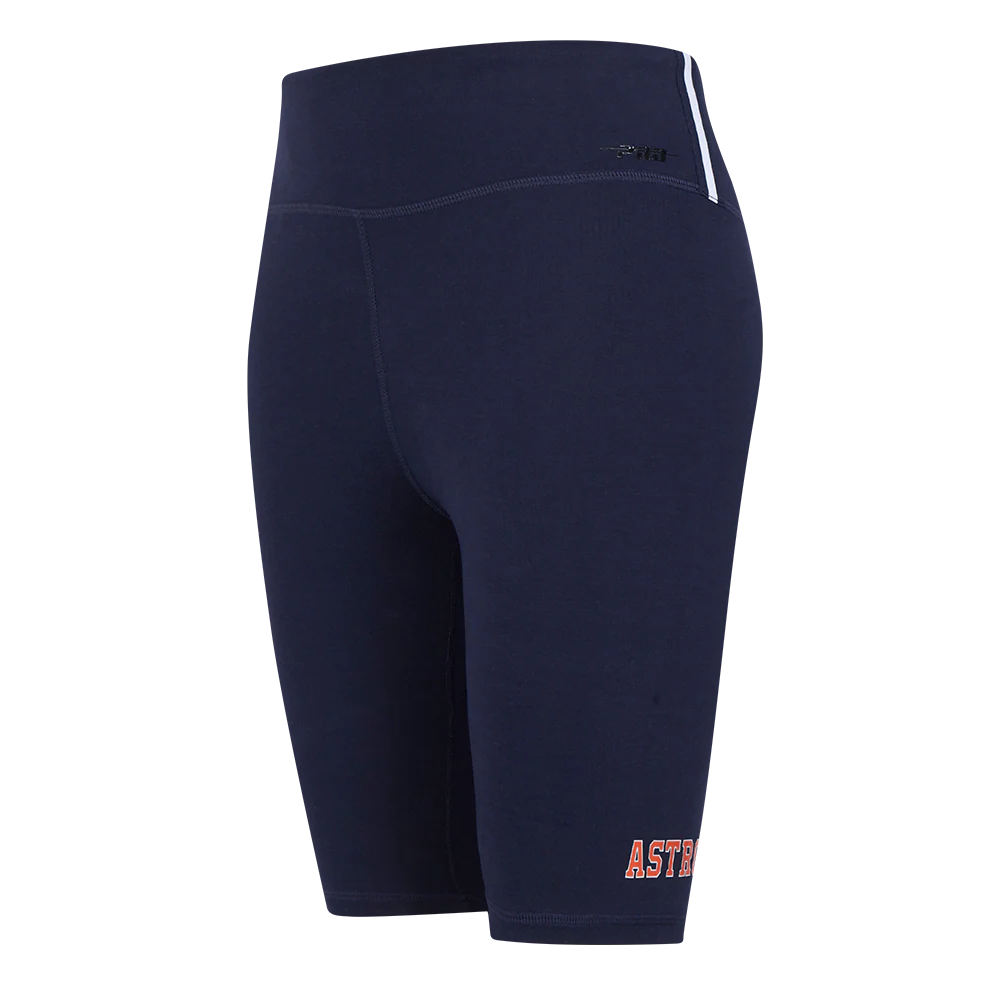 MLB HOUSTON ASTROS CLASSIC WOMEN'S COTTON BIKE SHORT (MIDNIGHT NAVY)