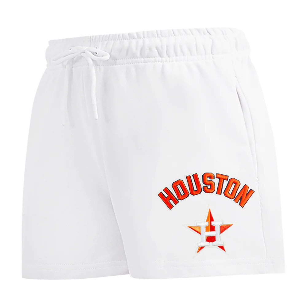 MLB HOUSTON ASTROS CLASSIC WOMEN'S SHORT (WHITE)