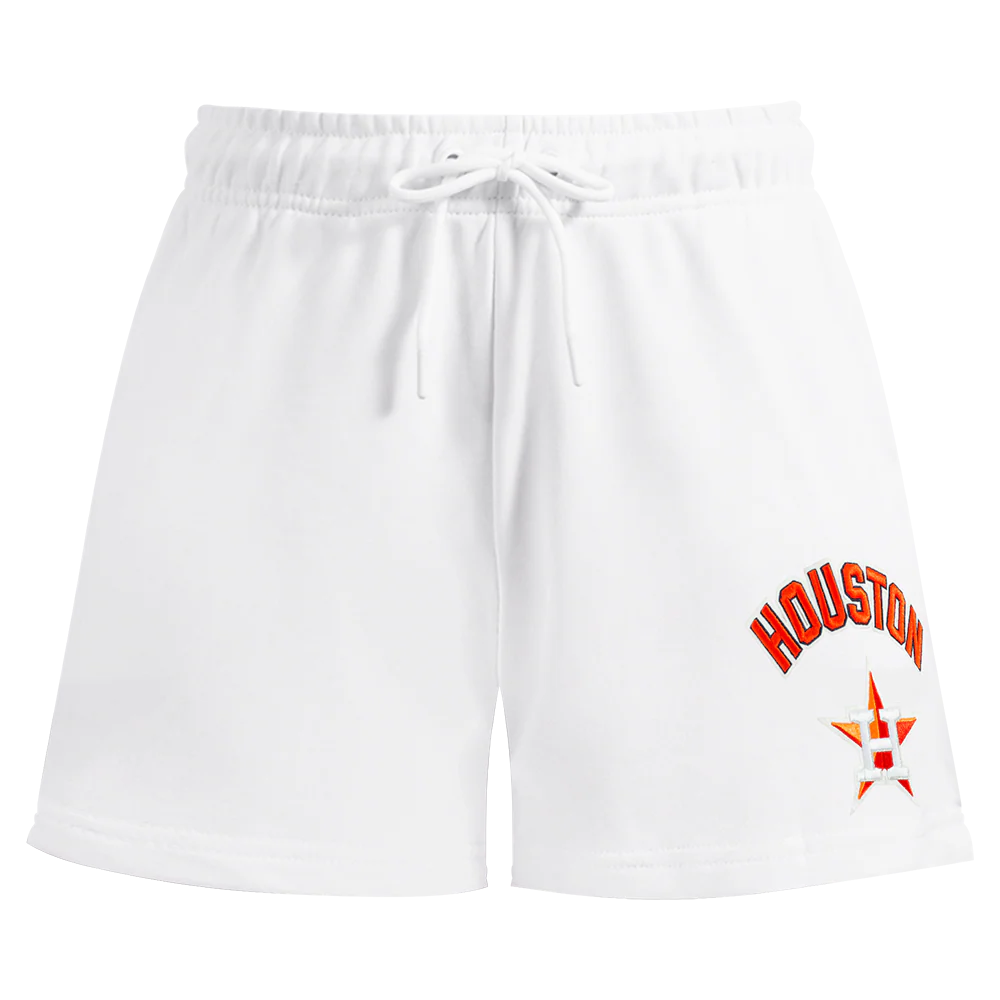 MLB HOUSTON ASTROS CLASSIC WOMEN'S SHORT (WHITE) - Image 2