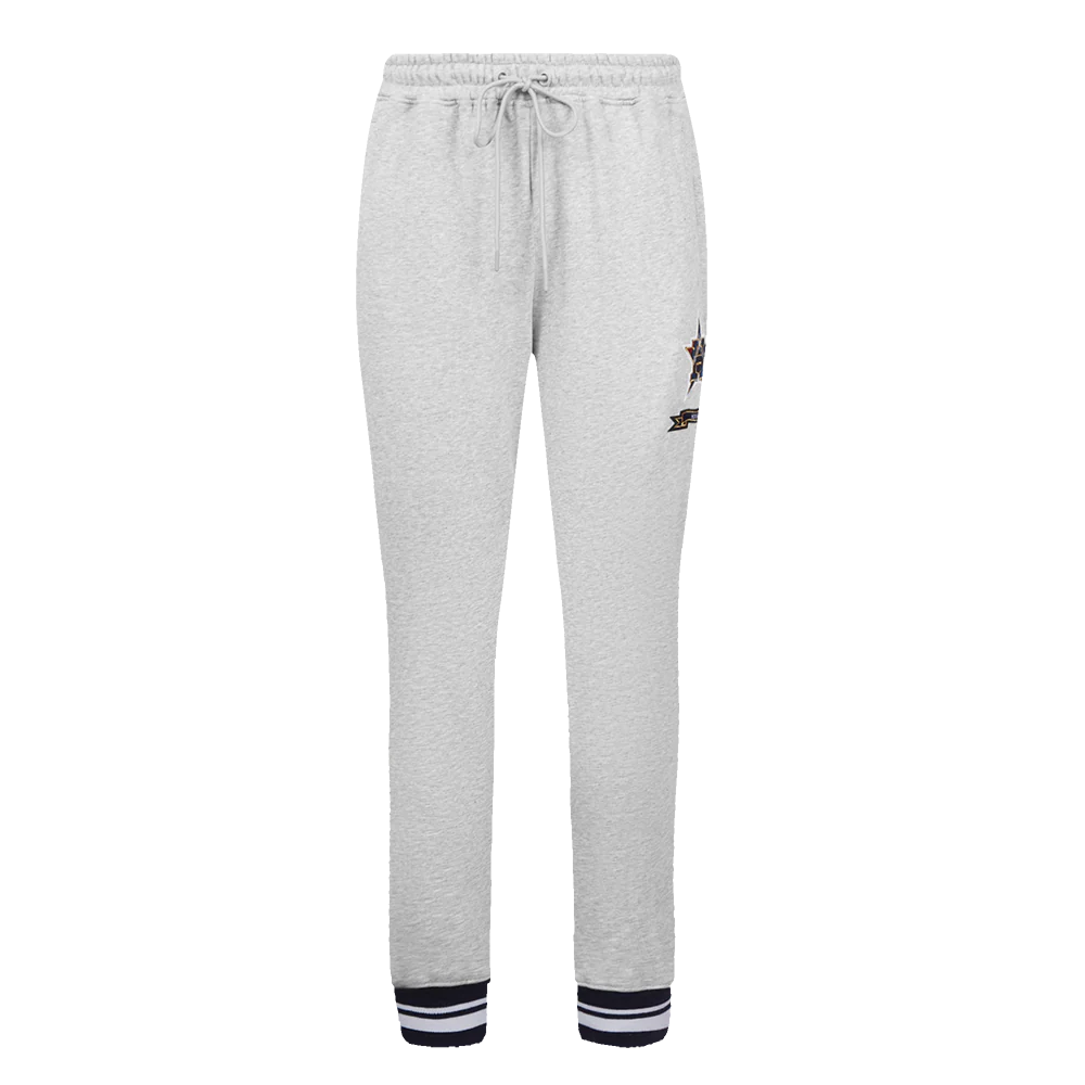 MLB HOUSTON ASTROS PRO PREP W RIB FLEECE WOMEN'S SWEATPANT (HEATHER GREY/MIDNIGHT NAVY) - Image 2