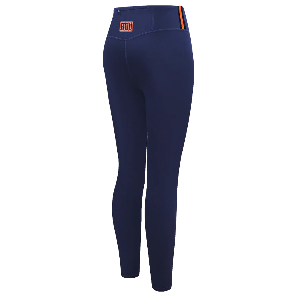 MLB HOUSTON ASTROS AREA CODE WOMEN'S HW JERSEY LEGGING (MIDNIGHT NAVY) - Image 3