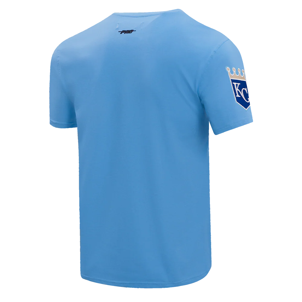 MLB KANSAS CITY ROYALS SCRIPT TAIL MEN'S TOPS (UNIVERSITY BLUE) - Image 3
