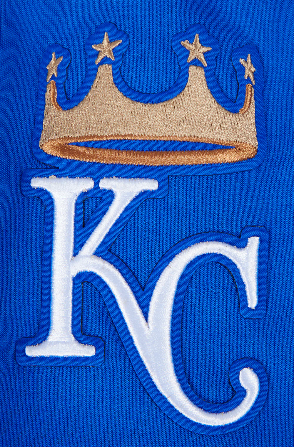 MLB KANSAS CITY ROYALS CLASSIC MEN'S WARM UP JACKET (ROYAL BLUE) - Image 6