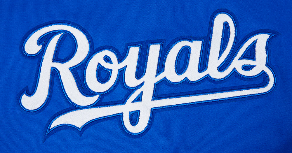 MLB KANSAS CITY ROYALS CLASSIC MEN'S WARM UP JACKET (ROYAL BLUE) - Image 8