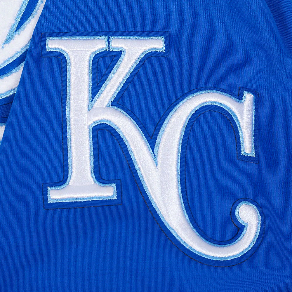 MLB KANSAS CITY ROYALS CLASSIC CHENILLE MEN'S S/S TEE (ROYAL BLUE) - Image 5