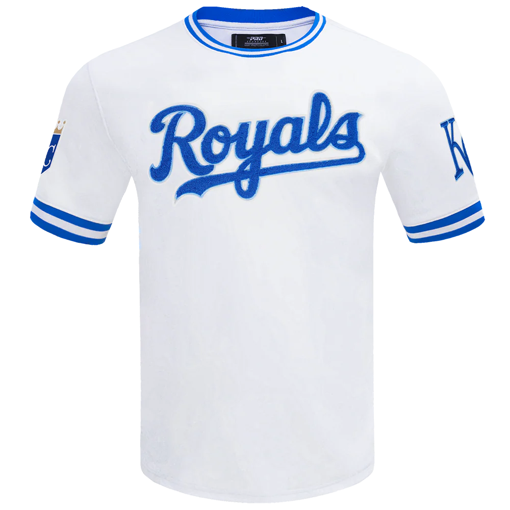MLB KANSAS CITY ROYALS CLASSIC CHENILLE MEN'S TOP (WHITE)