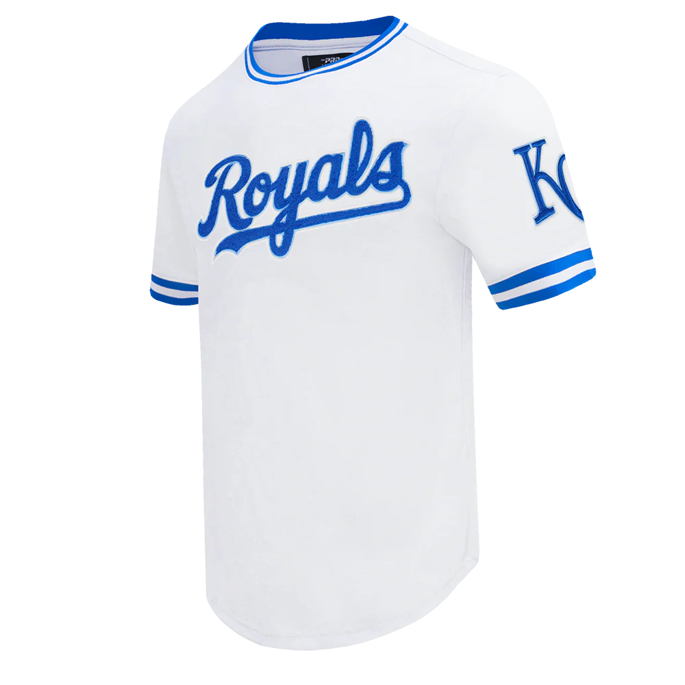 MLB KANSAS CITY ROYALS CLASSIC CHENILLE MEN'S TOP (WHITE) - Image 2