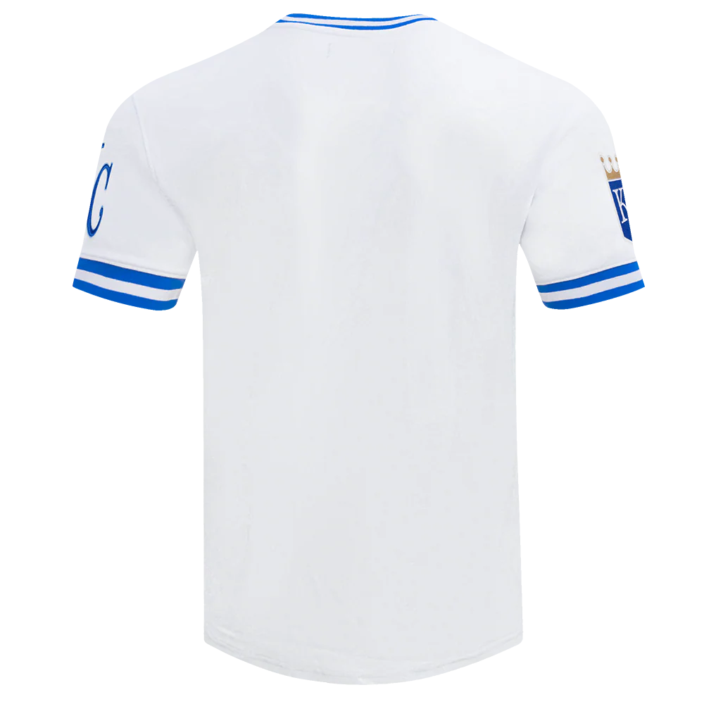 MLB KANSAS CITY ROYALS CLASSIC CHENILLE MEN'S TOP (WHITE) - Image 3